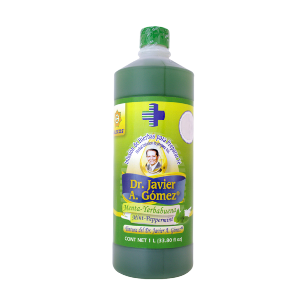 Tintura del Dr. Javier A. Gómez Menta Yerbabuena Frasco 1L