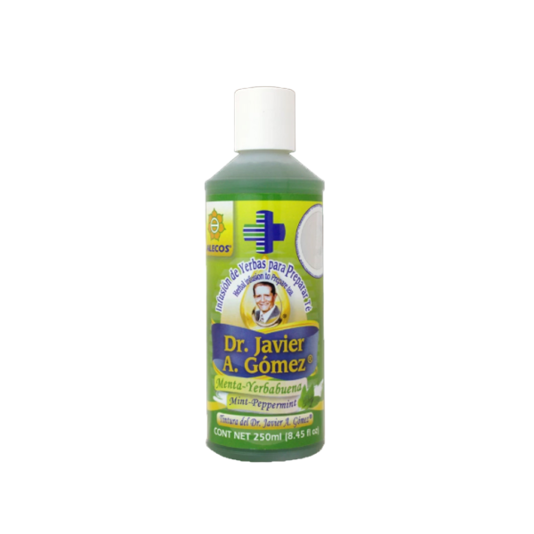 Tintura del Dr. Javier A. Gómez Menta Yerbabuena Frasco 250 ML