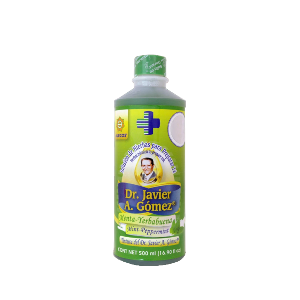 Tintura del Dr. Javier A. Gómez Menta Yerbabuena Frasco 500 ML