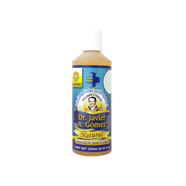 Tintura del Dr. Javier A. Gómez Natural Frasco 250 ML