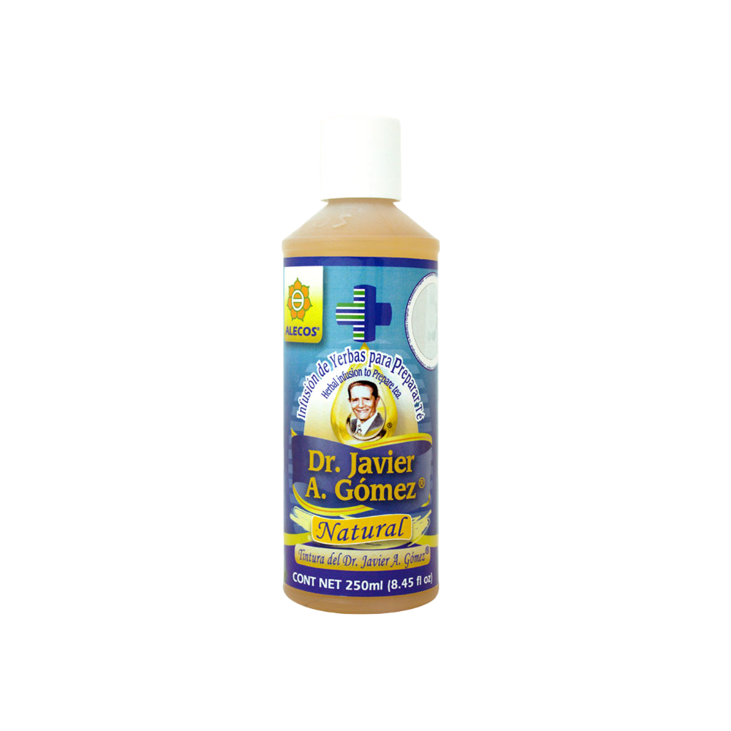 Tintura del Dr. Javier A. Gómez Natural Frasco 250 ML