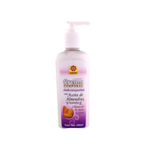 Crema Corporal de Almendras (Líquida) Frasco 200ml